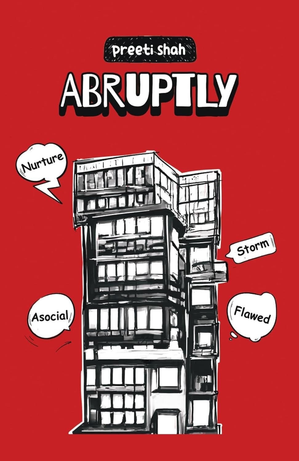 Abruptly
