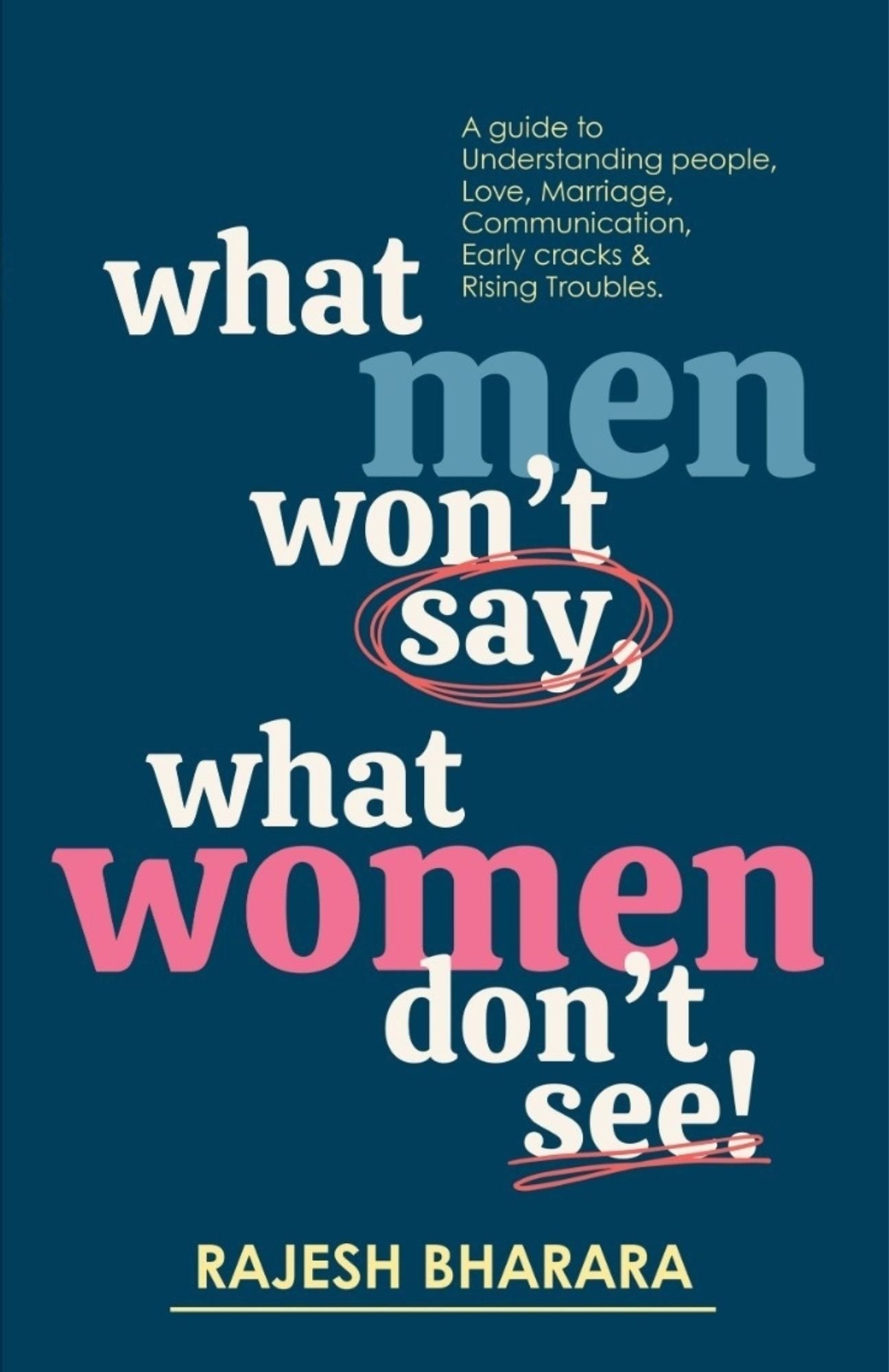 What Men Won't Say. What Women Don't See - Volume 1